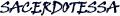 Sacerdotessa